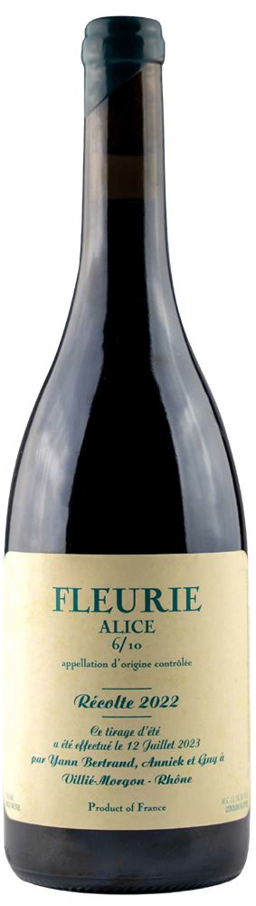 Yann Bertrand Fleurie Alice 6/10 2022
